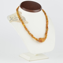 Butterscotch amber necklace for adults